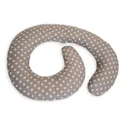 Perna De Alaptare Multifunctionala MyKids Stelute Grey-White 00070055
