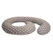 Perna De Alaptare Multifunctionala MyKids Stelute Grey-White 00070055