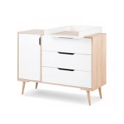 Blat alb pentru comoda de infasat Sofie Alb-Natur 00009217