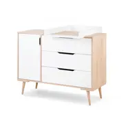 Blat alb pentru comoda de infasat Sofie Alb-Natur 00009217