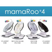 Fotoliu Balansoar Bebelusi 4MOMS MamaRoo 4.0 Classic Negru 00009014