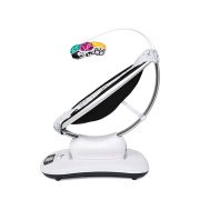 Fotoliu Balansoar Bebelusi 4MOMS MamaRoo 4.0 Plush Silver 00009017