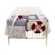 Lenjerie MyKids Ocean 9 Piese 120x60 cm 00009918