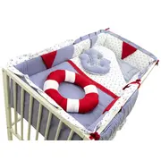 Lenjerie MyKids Ocean 9 Piese 120x60 cm 00009918