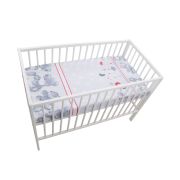 Lenjerie MyKids Teddy Hug Gri M1 4 Piese 120x60 00008822