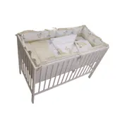 Lenjerie MyKids Teddy Play Bej 4+1 Piese M2 120x60 00009334