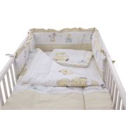 Lenjerie MyKids Teddy Play Bej 4 Piese M2 140x70 00009333