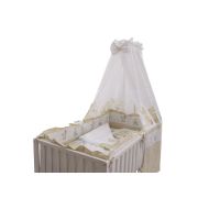 Lenjerie MyKids Teddy Play Bej 5+1 Piese M2 120x60 cm 00009350