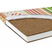 Saltea Fibra Cocos MyKids Economy II Color Diverse Modele 120x60x10 (cm) 00009020