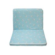 Saltea Pliabila Spuma Poliuretanica 120x60x5 cm - Cat on Moon Albastra 00008300