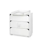 Comoda copii Klups Nel Cloud Alb 00080386