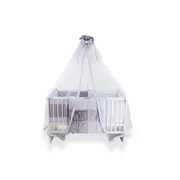 Lenjerie MyKids Dots Blue-Grey 11 Piese 120x60 cm 00071182