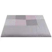 Lenjerie MyKids Dots Pink-Grey 11 Piese 120x60 cm 00071183