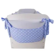 Lenjerie MyKids Light Stars Blue 11 Piese 120x60 cm 00071178