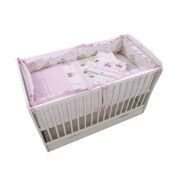 Lenjerie MyKids Teddy Play Pink M1 4+1 Piese 140x70 00070327