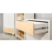 Mobilier Camera copii Si Bebelusi KLUPS LYDIA Alb Natur 00080116