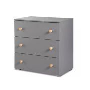 Mobilier camera copii si bebelusi KLUPS Pauline Graphite Natur 00080364