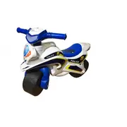Motocicleta de impins MyKids Police Music 0139/51 Alb Albastru 00080390