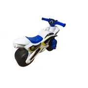 Motocicleta de impins MyKids Police Music 0139/51 Alb Albastru 00080390