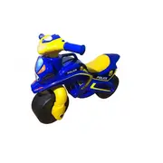 Motocicleta de impins MyKids Police Music 0139/57 Albastru Galben 00080393