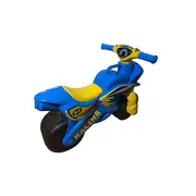 Motocicleta de impins MyKids Racing 0139/1 Albastru/Galben 00070988