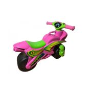 Motocicleta de impins MyKids Racing 0139/3 Roz/Verde 00070986