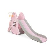 Tobogan MyKids cu cos de baschet Racheta Pink 00080560