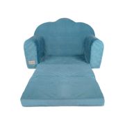 Canapea extensibila Catifea Klups Albastru Marin V111 00080857