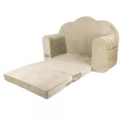 Canapea extensibila Klups catifea beige V110 00085267