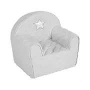 Fotoliu copii Klups Star Grey 00085249