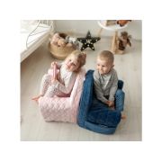 Fotoliu copii Klups Velvet Roz V101 00080813