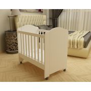 Patut MyKids MOKSI cu lat. demontabila Alb-Alb D101 00080915