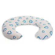 Perna De Alaptare Mica MyKids Inimi-Blue 00080662