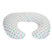 Perna De Alaptare Mica MyKids Stelute White Gray-Blue 00080660