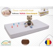 Saltea MyKids Fibra De Cocos Integral 140x70x6 Husa Microfibra Matlasata 00080631