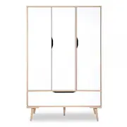 Dulap Klups Sofie Natur-Alb 3 Segmente  00081915