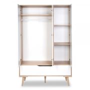 Dulap Klups Sofie Natur-Alb 3 Segmente  00081915