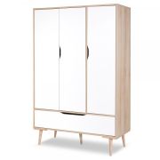 Dulap Klups Sofie Natur-Alb 3 Segmente  00081915