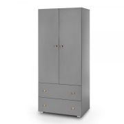 Dulap copii Klups Pauline Graphite Natur 00081406