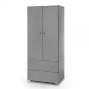 Dulap copii Klups Pauline Graphite Natur 00081406