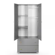 Dulap copii Klups Pauline Graphite Natur 00081406
