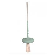 Leagan Din Lemn Si Spuma Pentru Copii Ringswing By Babysteps, Catifea Velvet Mint Pjb480242