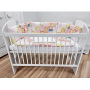 Lenjerie MyKids Mini Patratel Multicolor Girl 4 Piese 120x60 00086112