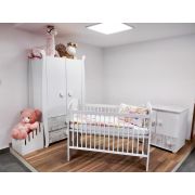 Lenjerie MyKids Mini Patratel Multicolor Girl 4 Piese 120x60 00086112
