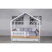 Lenjerie MyKids Montessori 8 Piese Queen QN121 95x195 cm 00081791