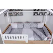 Lenjerie MyKids Montessori 8 Piese Queen QN121 95x195 cm 00081791