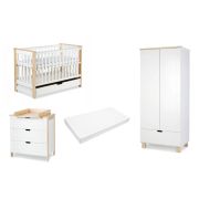 Mobilier Camera copii Si Bebelusi KLUPS IWO Alb-Natur 2 00081932