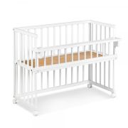 Patut copii lemn Klups Piccolino Alb 90x40 cm 00081726