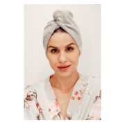 Prosop Turban Din Bambus Pentru Mamici Si Copii ,   Gri Pjb484066-6446