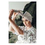 Prosop Turban Din Bambus Pentru Mamici Si Copii ,   Gri Pjb484066-6446